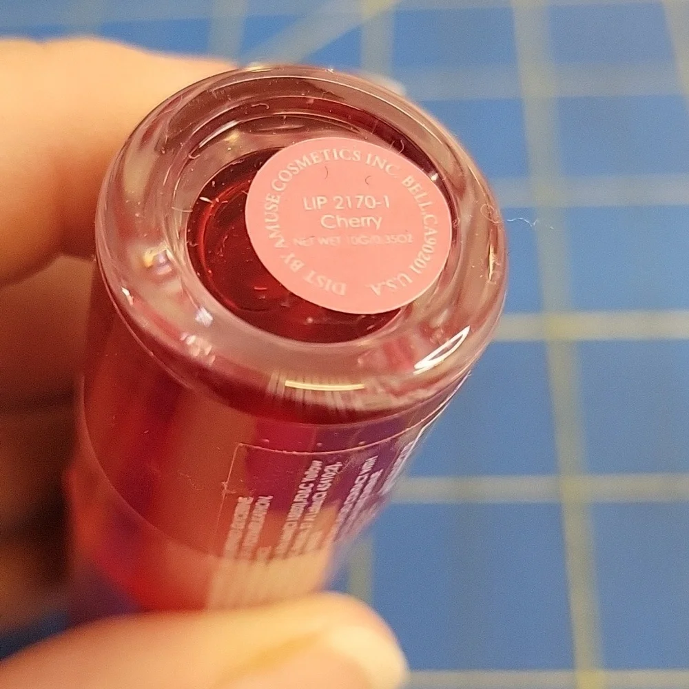 Amuse Luscious Lip Tint Weightless Water New Sealed Tube - Cherry